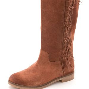 Lucky Brand 'Grayer' fringe boots